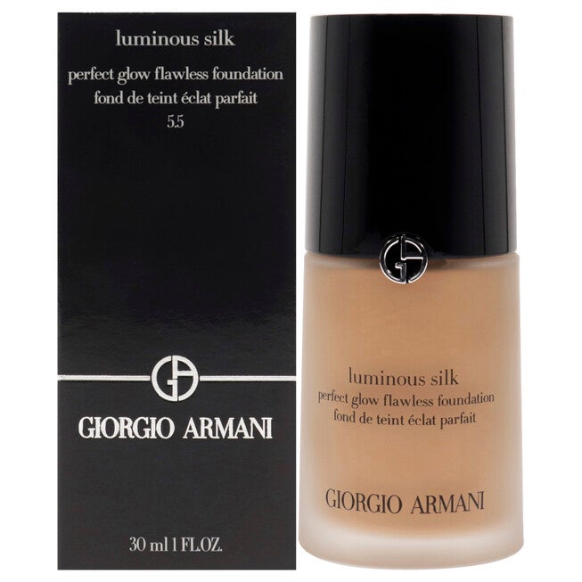 Luminous Silk Foundation - 5.5 Medium Neutral by Giorgio Armani for Women - 1 oz Foundation, NA, hi-res image number null