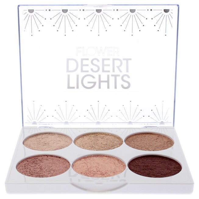 Desert Lights Shadow Palette by Flower Beauty for Women - 0.7 oz Palette, NA, alternate image number null
