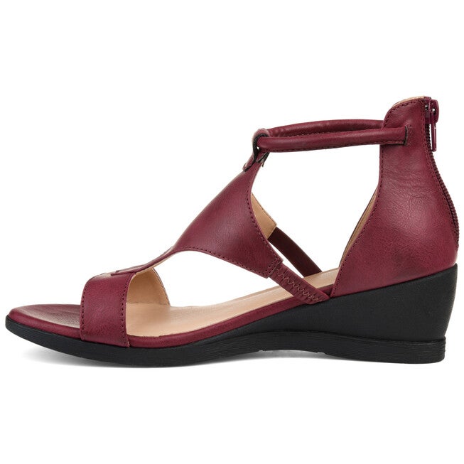 Women's Medium and Wide Width Trayle Wedge Sandals, , alternate image number null