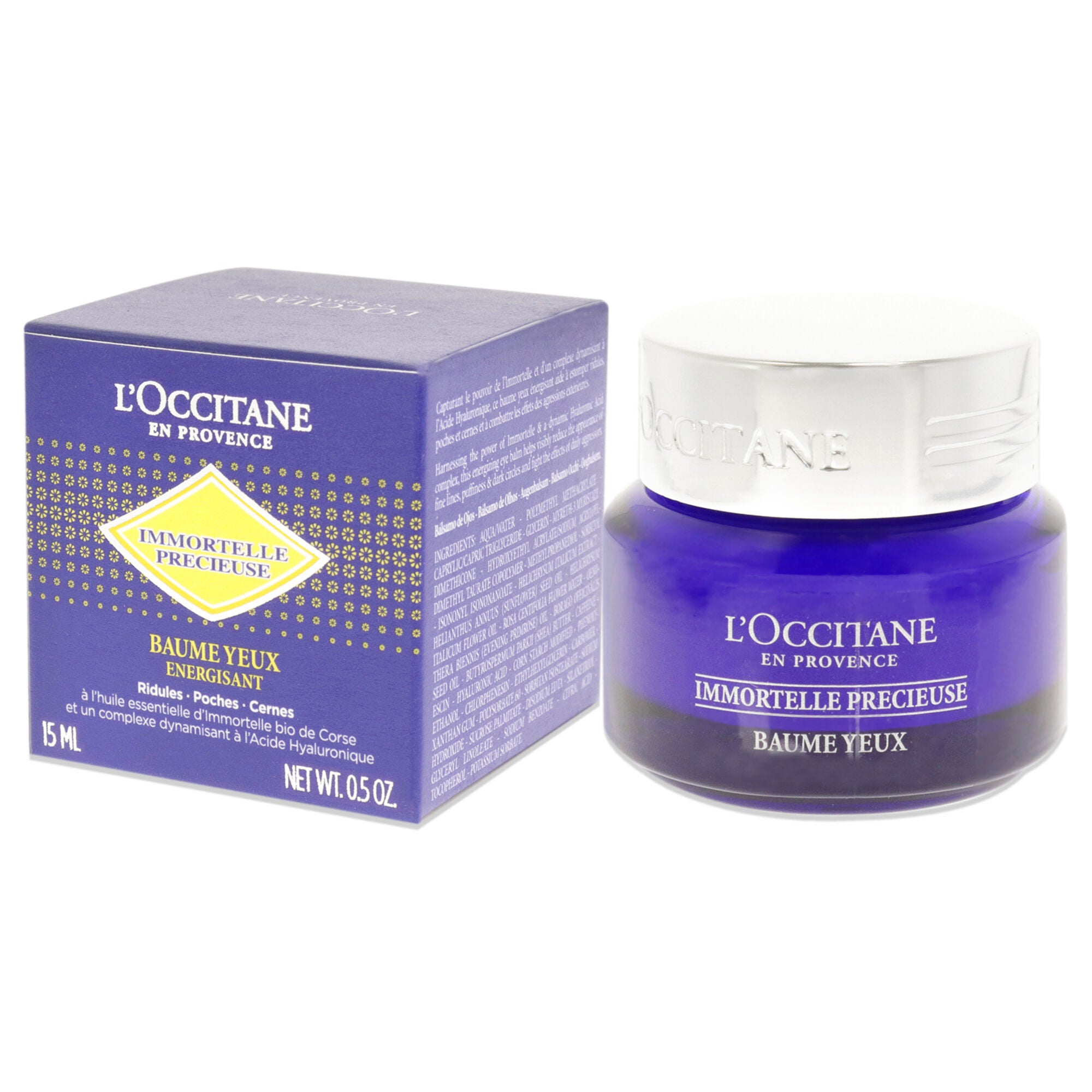 Immortelle Precious Eye Balm by LOccitane for Unisex - 0.5 oz Balm, See Description, alternate image number 3