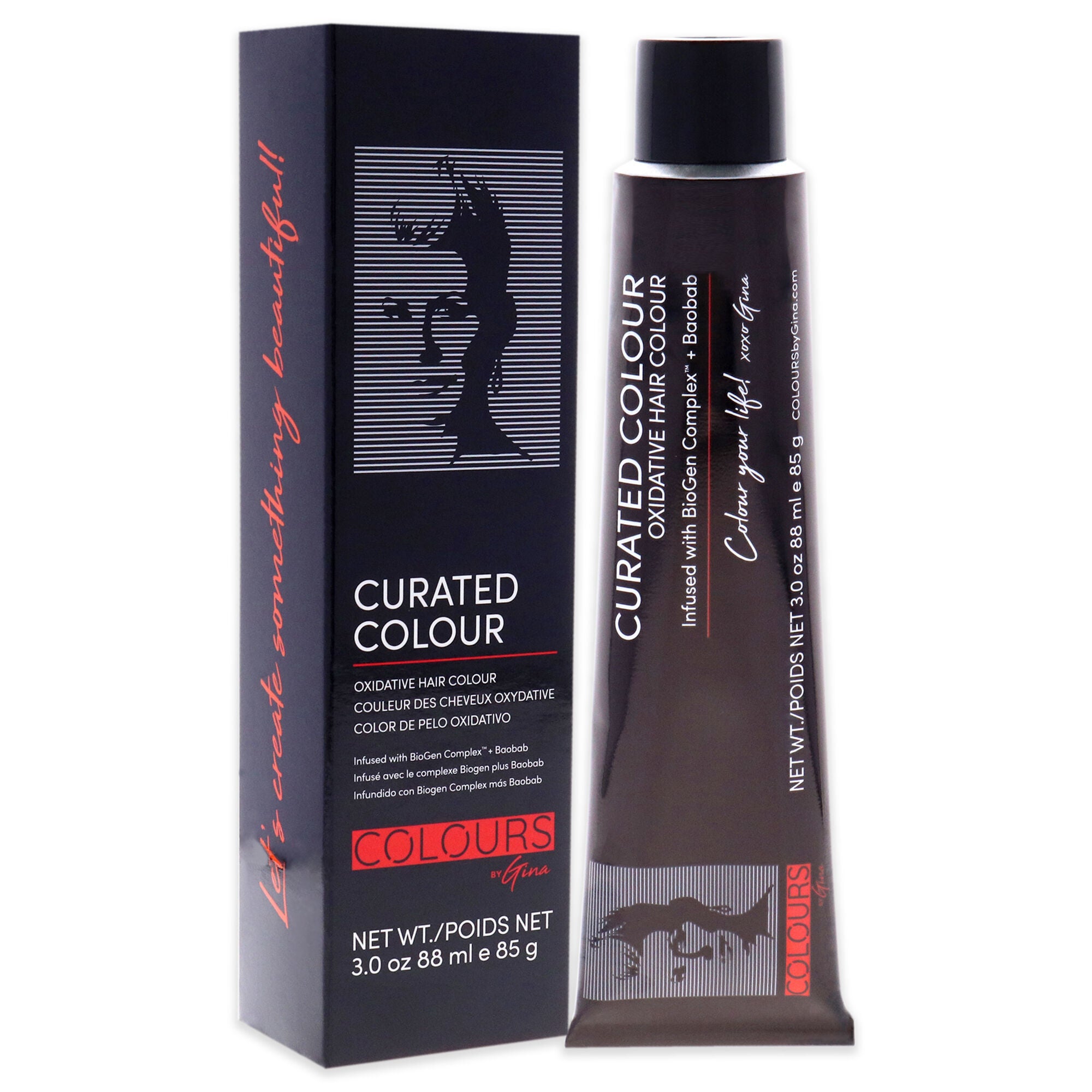 Curated Colour - 7.4-7C Copper Blonde by Colours By Gina for Unisex - 3 oz Hair Color, See Description, alternate image number 2