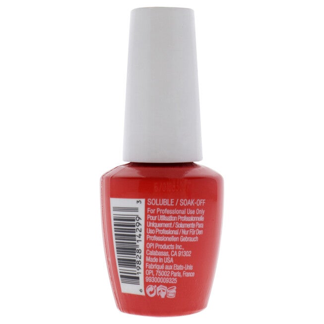 GelColor Gel Lacquer - T89 Tempura-Ture is Rising by OPI for Women - 0.5 oz Nail Polish, , alternate image number null