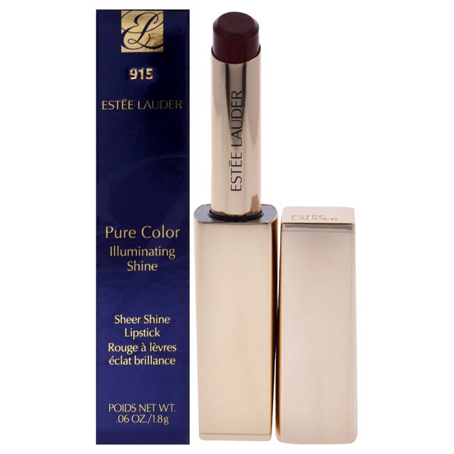 Pure Color Illuminating Shine Lipstick - 915 Royalty by Estee Lauder for Women - 0.06 oz Lipstick, NA, hi-res image number null