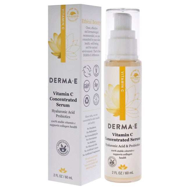 Vitamin C Concentrated Serum by Derma-E for Unisex - 2 oz Serum, , alternate image number null