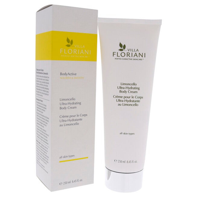 Ultra Hydrating Body Cream - Limoncello by Villa Floriani for Women - 8.45 oz Body Cream, See Description, alternate image number 1