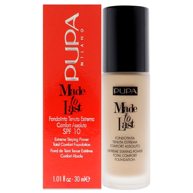Made to Last Extreme Staying Power Foundation SPF 10 - 050 Sand by Pupa Milano for Women - 1.01 oz Foundation, NA, hi-res image number null