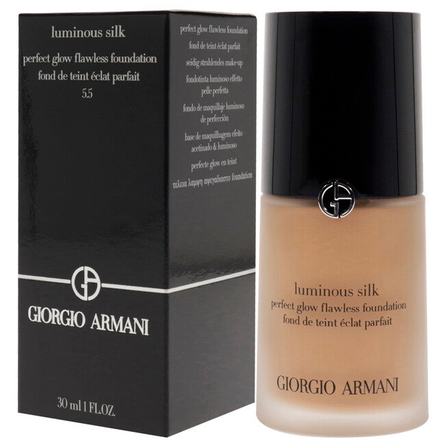 Luminous Silk Foundation - 5.5 Medium Neutral by Giorgio Armani for Women - 1 oz Foundation, NA, alternate image number null