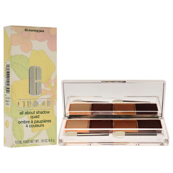 All About Shadow Quad - 03 Morning Java by Clinique for Women - 0.16 oz Eye Shadow, NA, alternate image number null