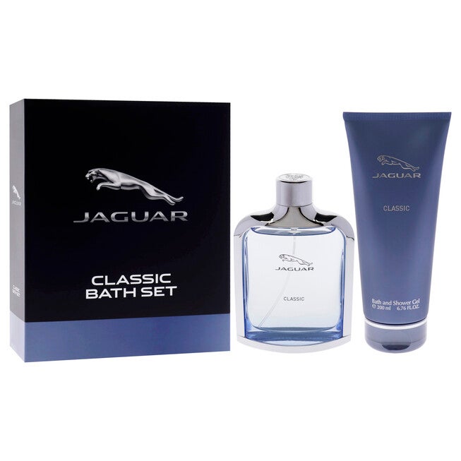 Jaguar Classic Blue by Jaguar for Men - 2 Pc Gift Set 3.4oz EDT Spray, 6.7oz Bath and Shower Gel, NA, alternate image number null