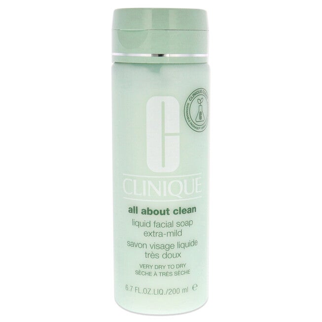All About Clean Liquid Facial Soap Extra Mild by Clinique for Unisex - 6.7 oz Soap, NA, hi-res image number null