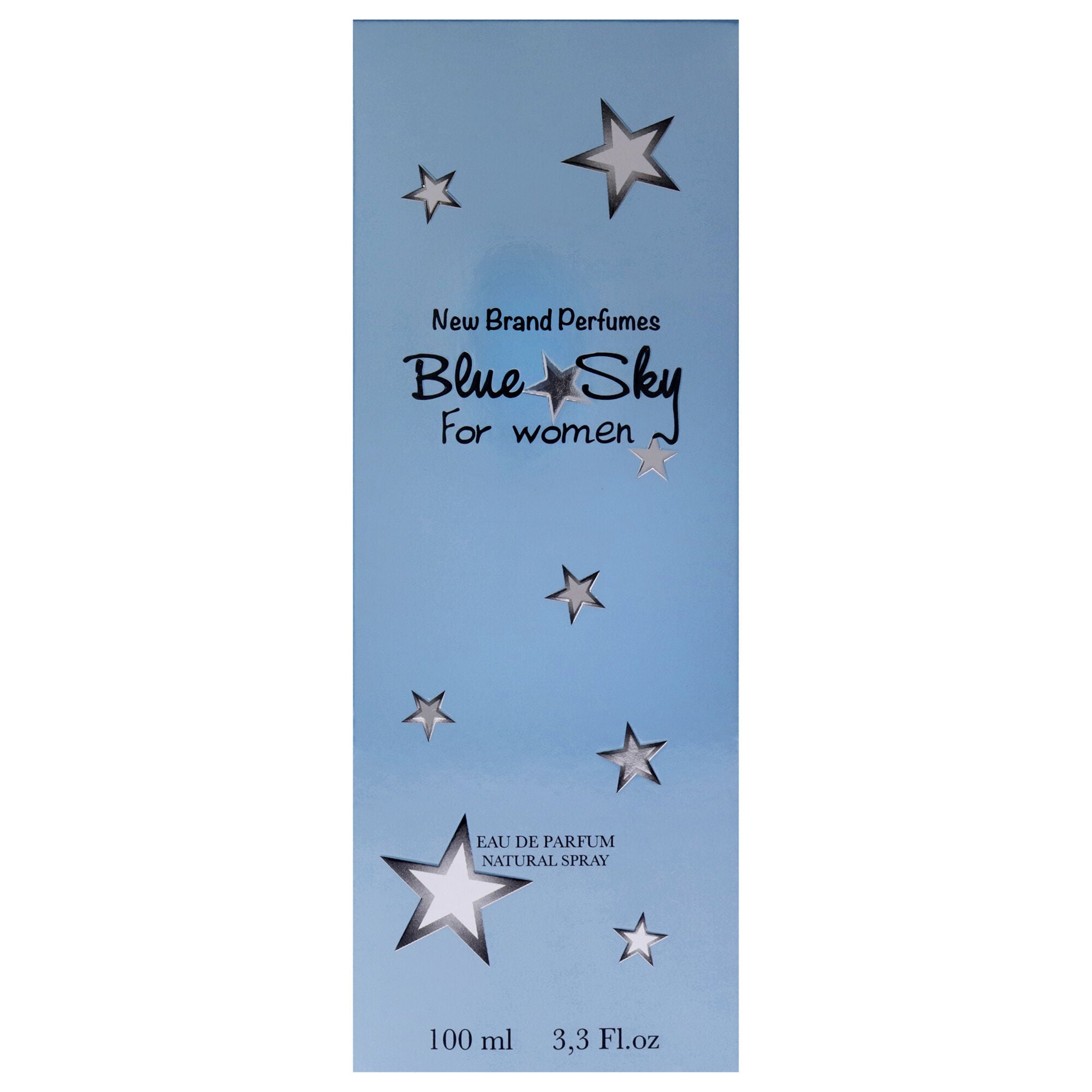 Blue Sky by New Brand for Women - 3.3 oz EDP Spray, Clear, alternate image number 3