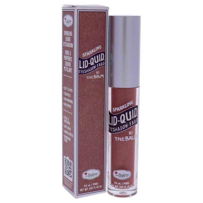 Lid-Quid Sparkling Liquid Eyeshadow - Bellini by the Balm for Women - 0.15 oz Eyeshadow, , alternate image number null