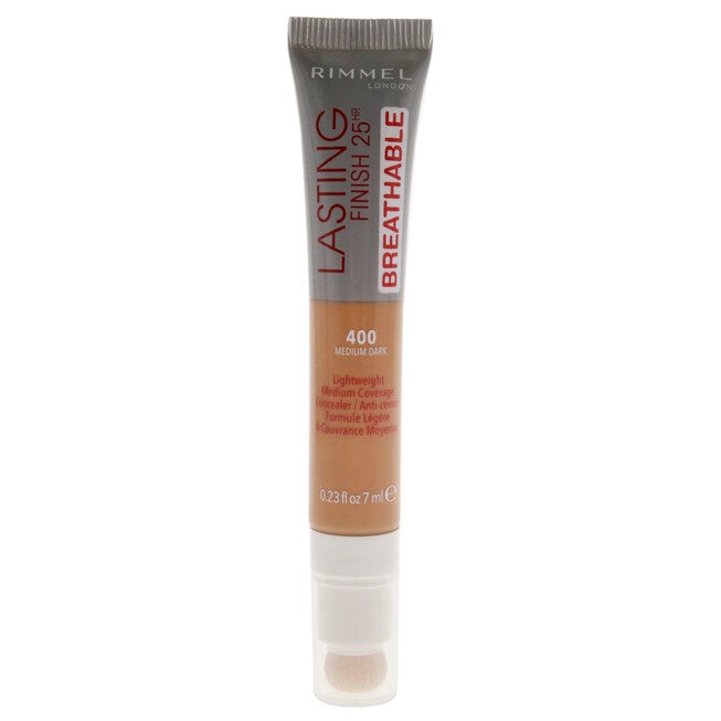 Lasting Finish 25Hr Breathable Concealer - 400 Medium Dark by Rimmel London for Women - 0.23 oz Concealer, , alternate image number null