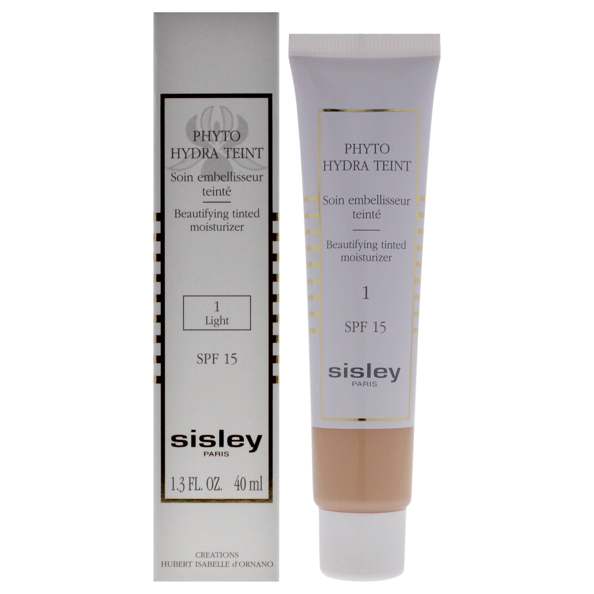 Phyto Hydra Teint Beautifying Tinted Moisturizer SPF 15 - 01 Light by Sisley for Women - 1.3 oz Makeup, See Description, hi-res image number 0