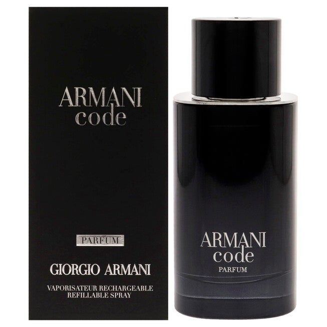 Armani Code by Giorgio Armani for Men - 2.5 oz Parfum Spray (Refillable), NA, hi-res image number null
