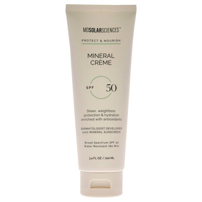 Mineral Creme SPF 50 by MDSolarSciences for Unisex - 3.4 oz Sunscreen, NA, alternate image number null