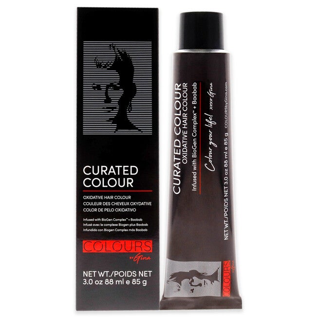 Curated Colour - 6.0-6N Dark Natural Blonde by Colours By Gina for Unisex - 3 oz Hair Color, , alternate image number null