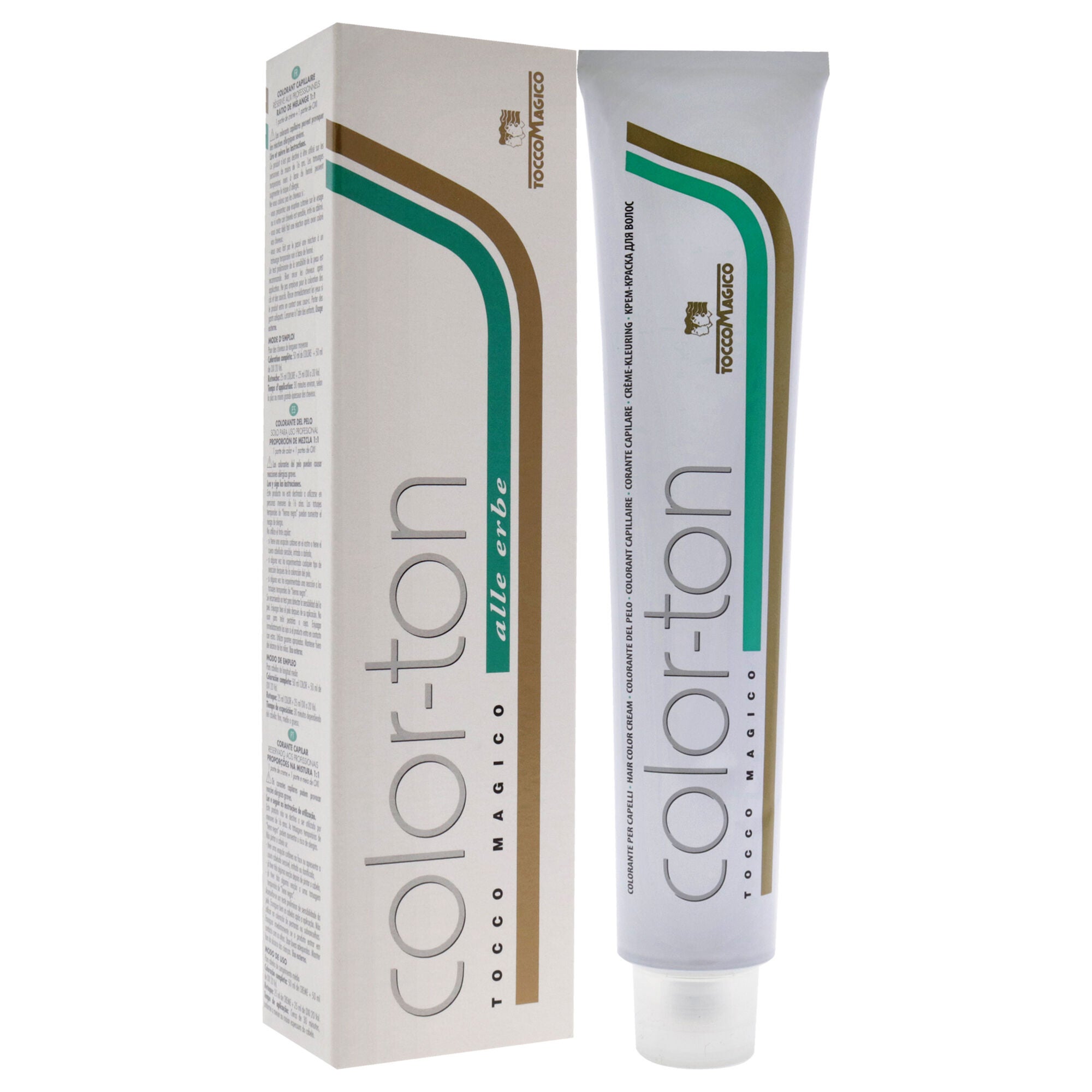 Color-Ton Permanent Hair Color - 8M-8.06 Warm Light Blond Brown by Tocco Magico for Unisex - 3.38 oz Hair Color, See Description, alternate image number 2