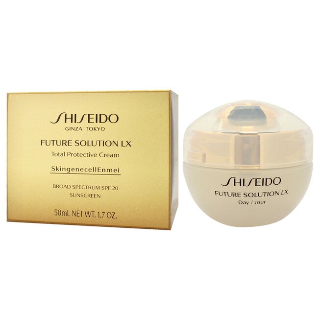 Future Solution LX Total Protective Cream SPF 20 by Shiseido for Unisex - 1.8 oz Cream, See Description, alternate image number 3
