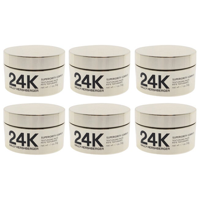 24K Superiority Complex Texturizing Paste by Sally Hershberger for Unisex - 1.7 oz Paste - Pack of 6, See Description, hi-res image number 0