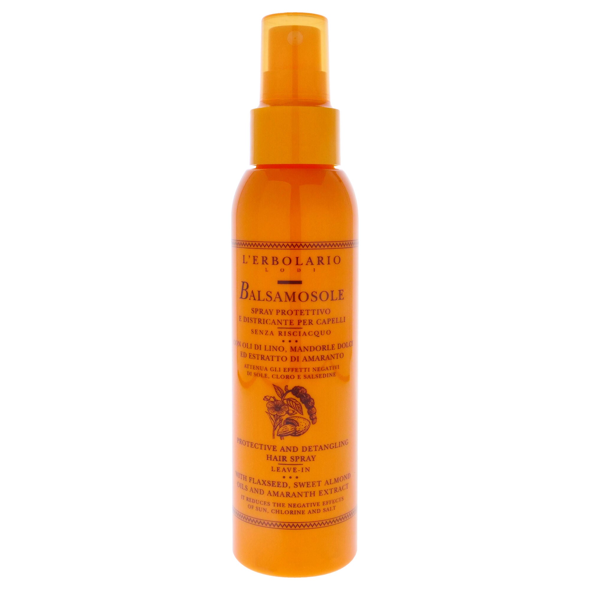 Balsamosole Protective and Detangling Hair Spray Leave-In by LErbolario for Women - 4.2 oz Hair Spray, , alternate image number 5