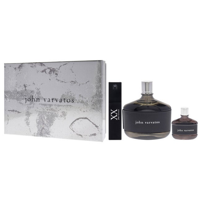 John Varvatos Heritage by John Varvatos for Men - 3 Pc Gift Set 4.2oz Heritage EDT Spray, 0.57oz XX EDT Spray, 0.5oz Heritage EDT Spray, NA, alternate image number null