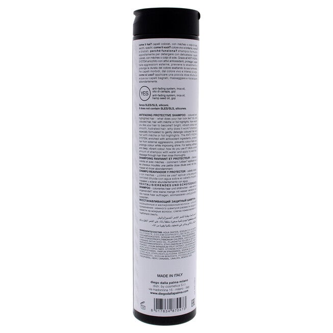 Salva Colore Anti-Fading Protective Shampoo by Diego Dalla Palma for Unisex - 8.5 oz Shampoo, See Description, alternate image number 2