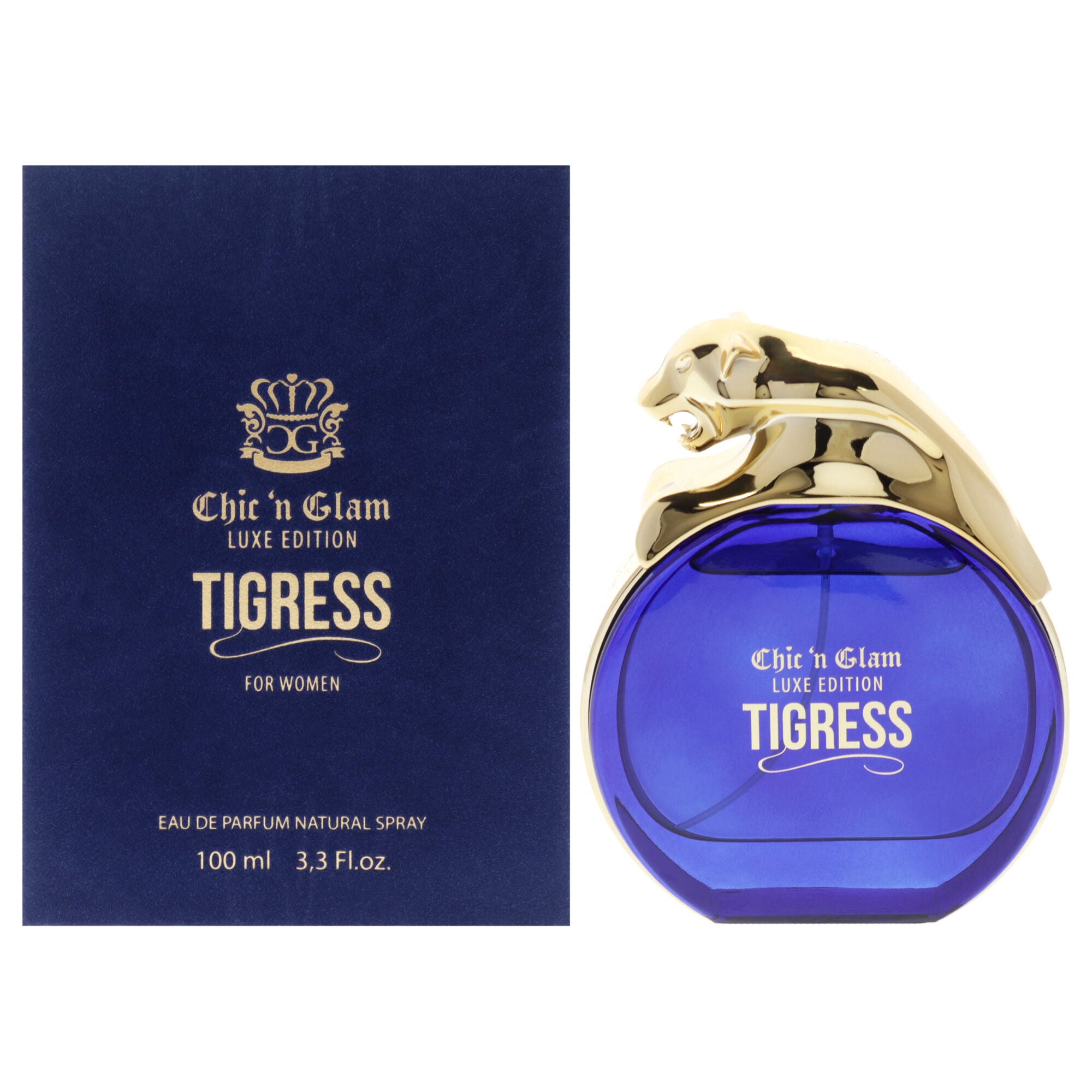 Tigress - Luxe Edition by Chic N Glam for Women - 3.3 oz EDP Spray, See Description, hi-res image number 0