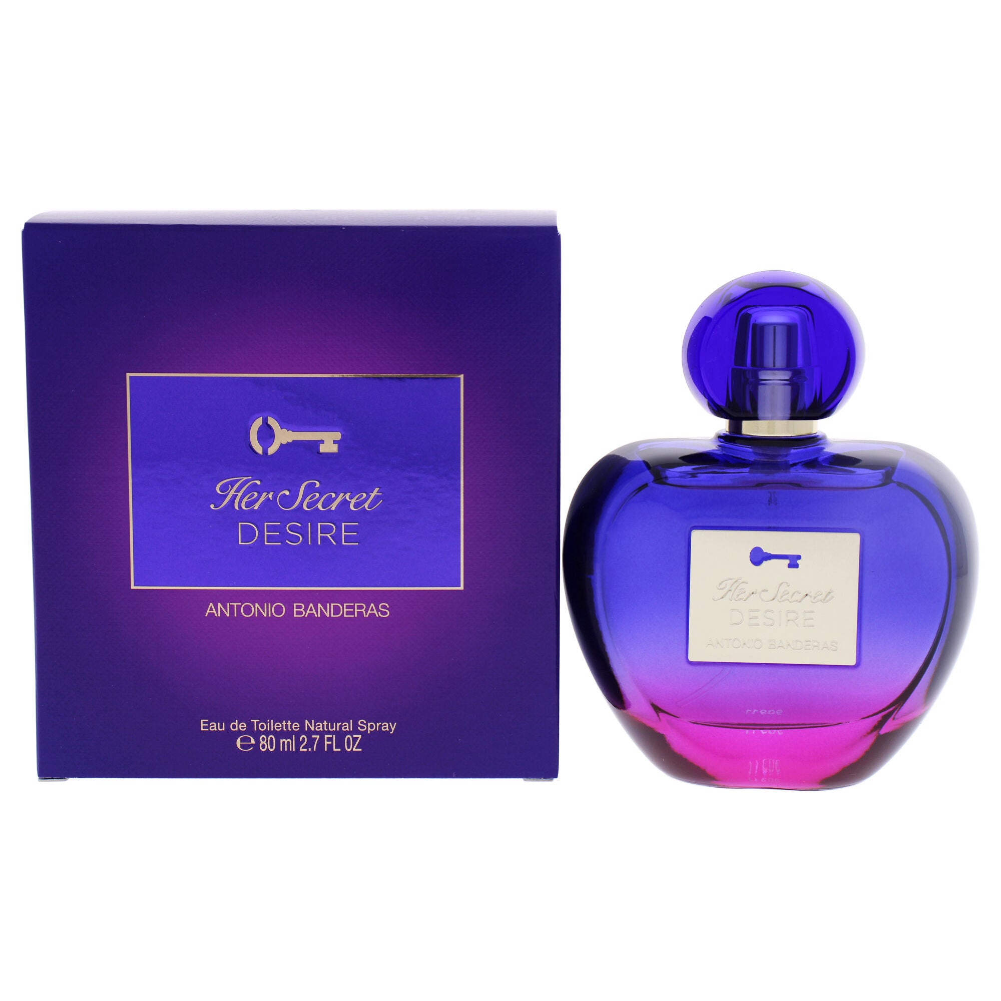 Her Secret Desire by Antonio Banderas for Women - 2.7 oz EDT Spray, See Description, hi-res image number 0