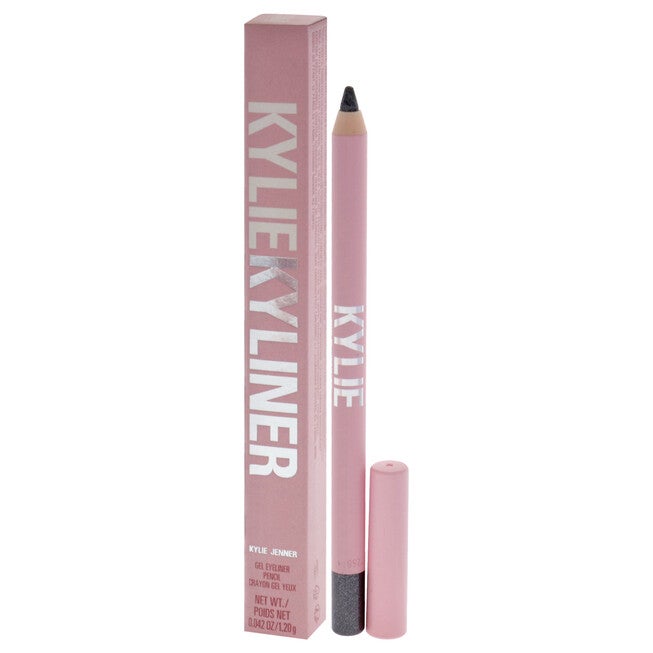 Kyliner Gel Eyeliner Pencil - 013 Grey Shimmer by Kylie Cosmetics for Women - 0.042 oz Eyeliner, , alternate image number null