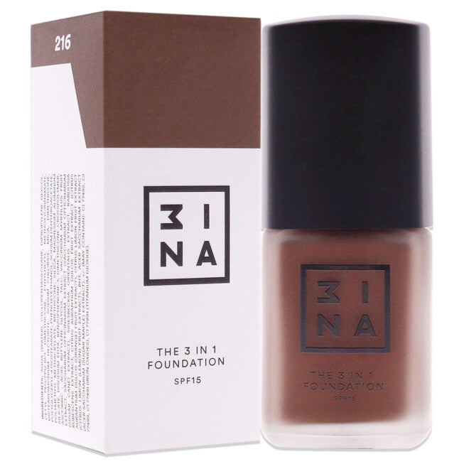 The 3-In-1 Foundation SPF 15 - 216 by 3INA for Women - 1.01 oz Foundation, NA, alternate image number null