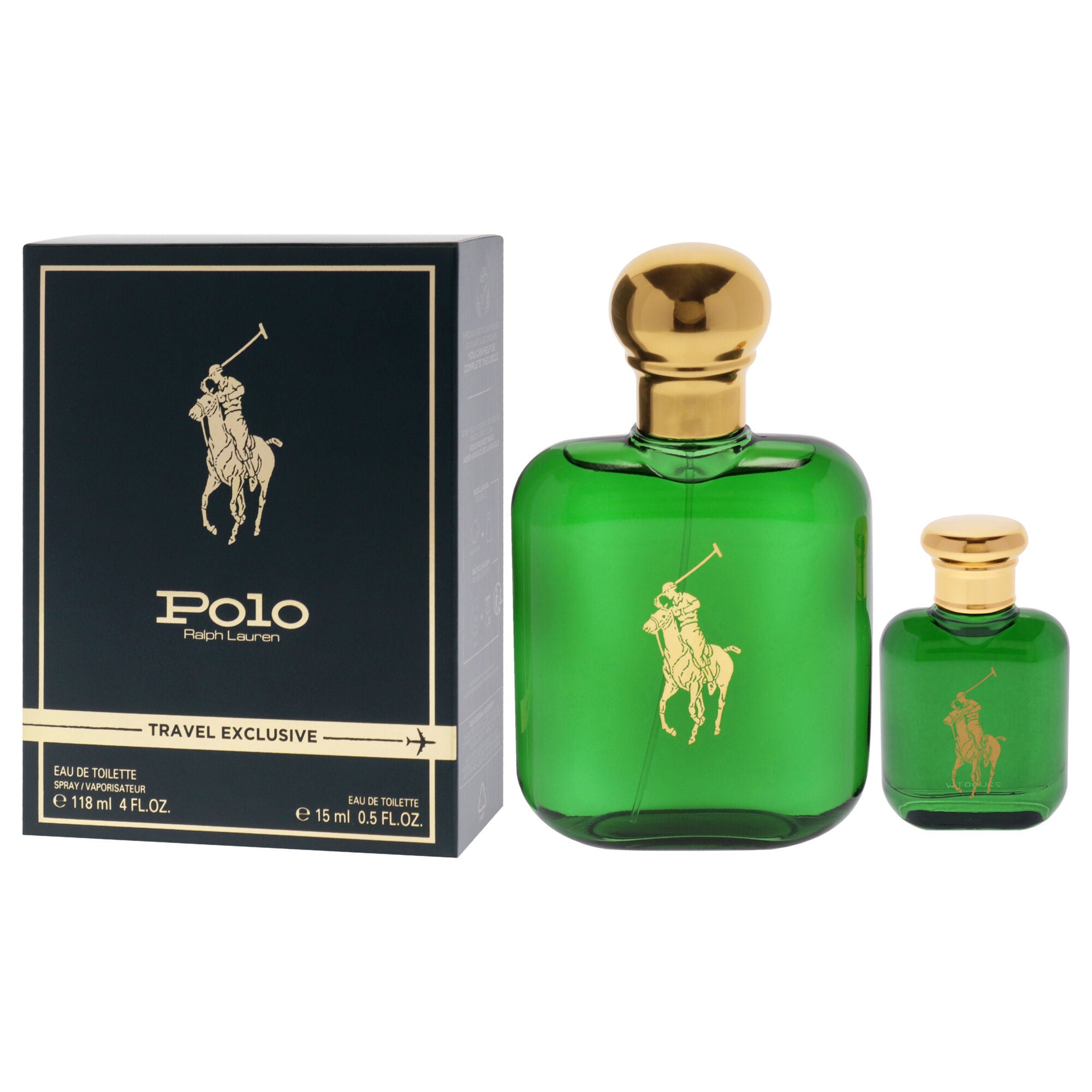Polo Green by Ralph Lauren for Men - 2 Pc Gift Set 4oz EDT Spray, 0.5oz EDT spray, See Description, alternate image number 3