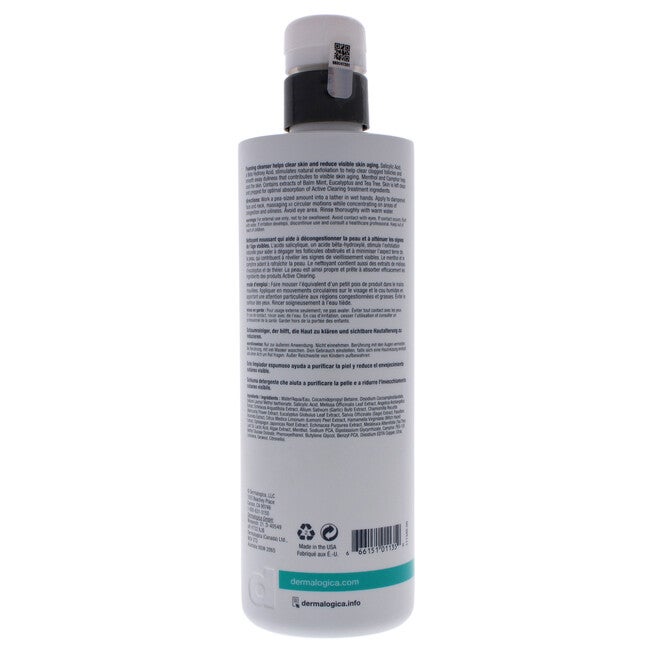 Clearing Skin Wash by Dermalogica for Unisex - 16.9 oz Cleanser, See Description, alternate image number 2