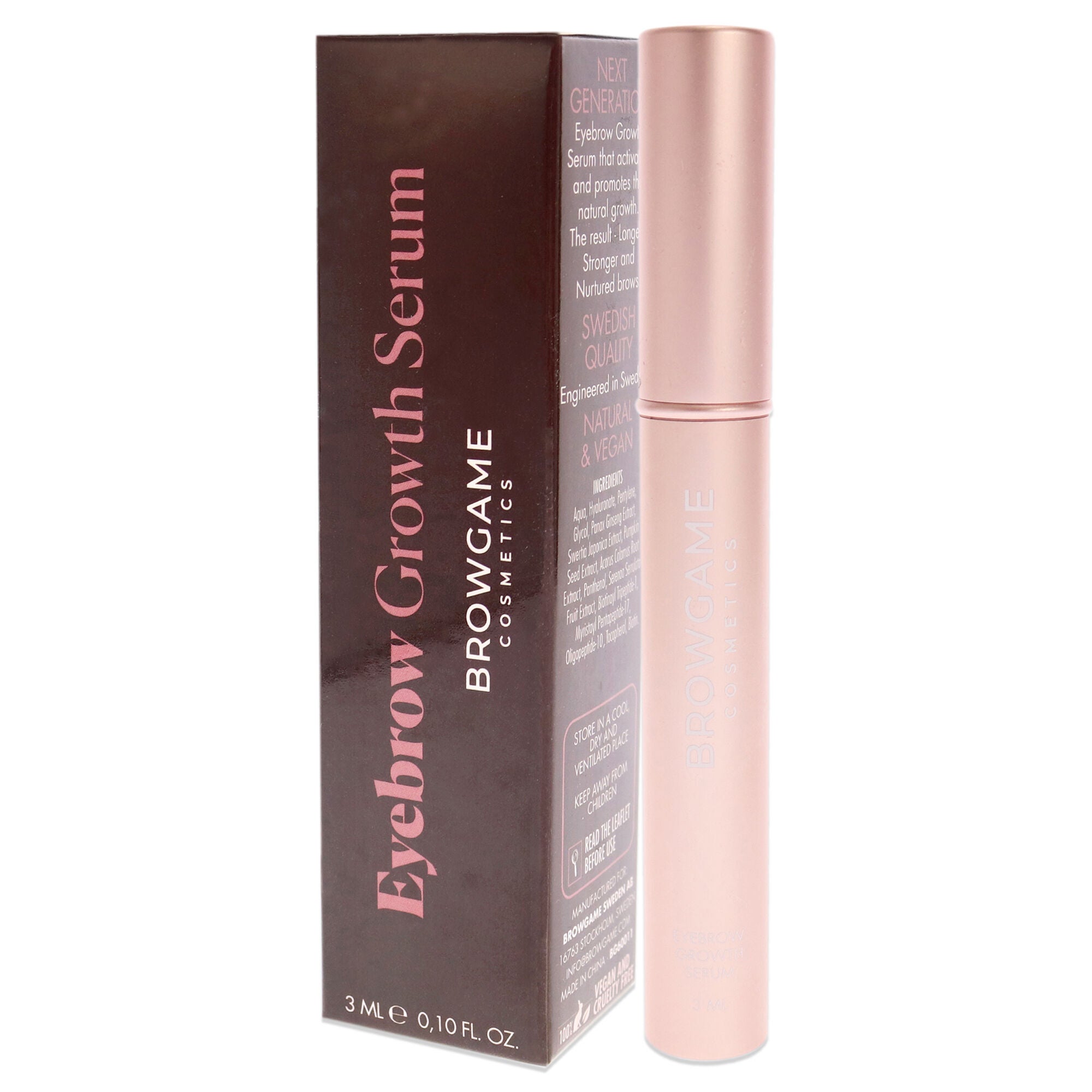 Eyebrow Growth Serum by Browgame for Women - 3 ml Serum, , alternate image number 7
