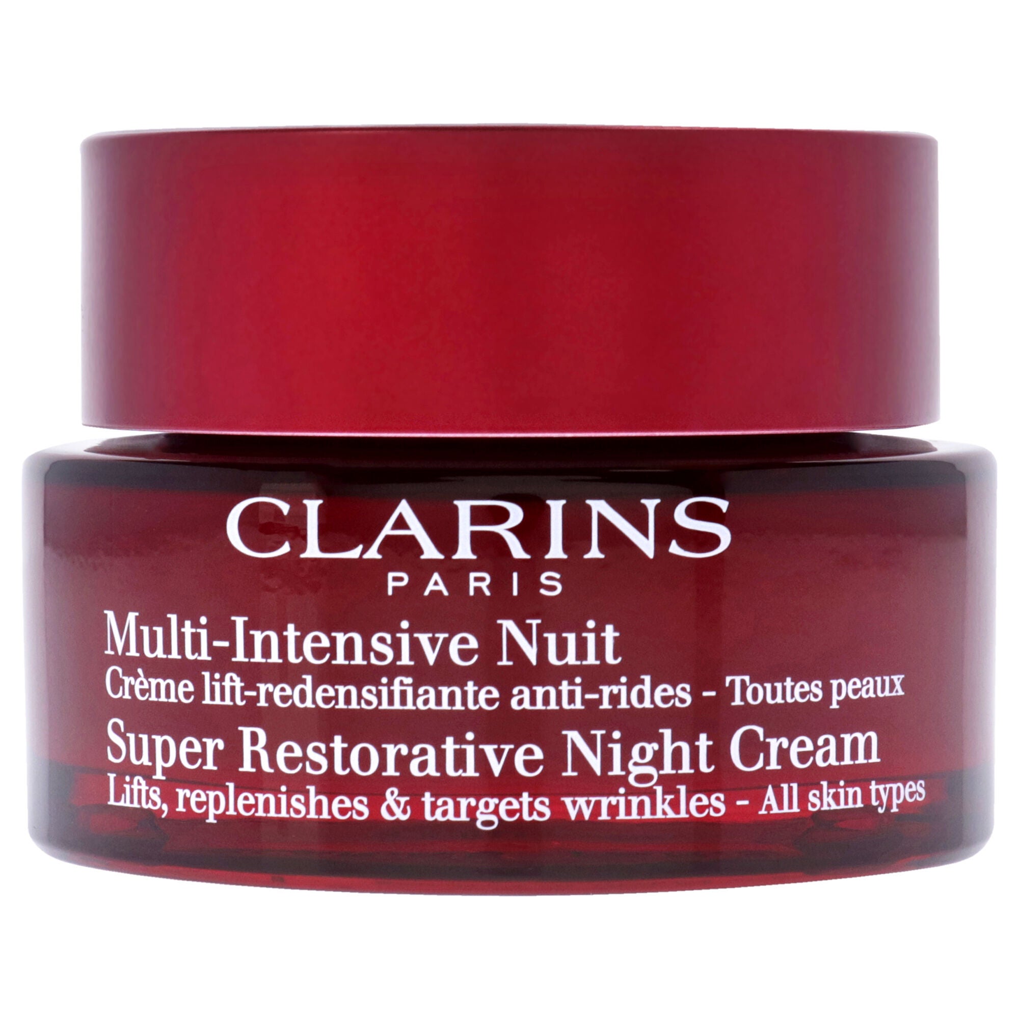 Super Restorative Night Cream - All Skin Types by Clarins for Unisex - 1.7 oz Cream, , alternate image number 2