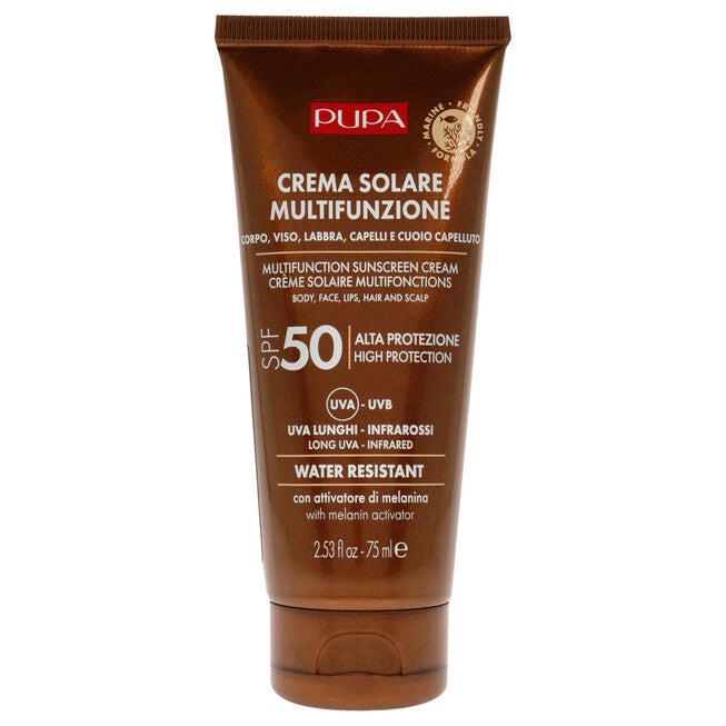 Multifunction Sunscreen Cream SPF 50 by Pupa Milano for Unisex - 2.53 oz Sunscreen, See Description, hi-res image number null