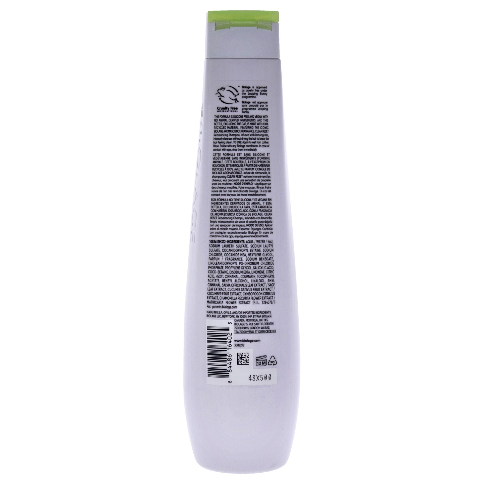 Biolage Normalizing CleanReset Shampoo by Matrix for Unisex - 13.5 oz Shampoo, , alternate image number 3