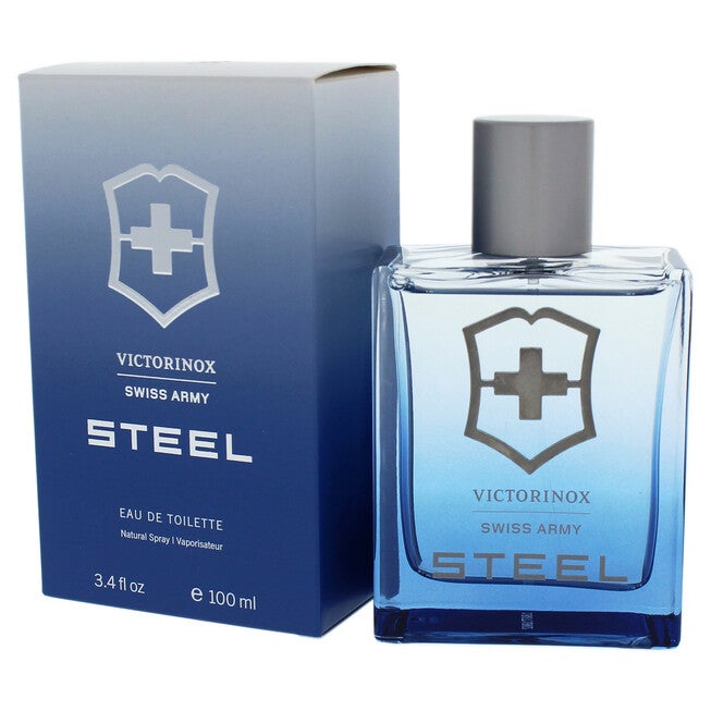 Victorinox Swiss Army Steel by Swiss Army for Men - 3.4 oz EDT Spray, See Description, alternate image number 3