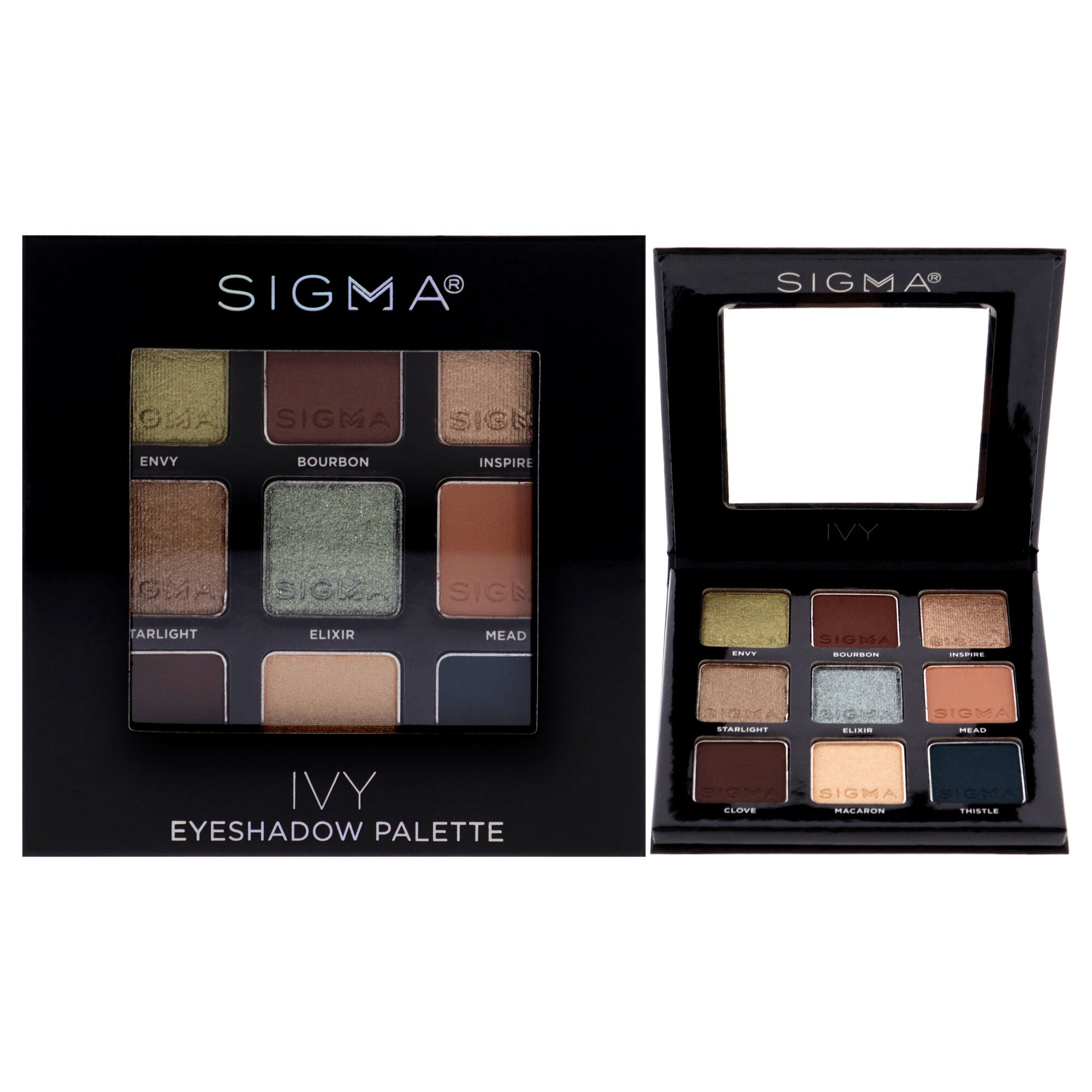 Eyeshadow Palette - Ivy by SIGMA for Women - 0.032 oz Eye Shadow, NA, hi-res image number 0