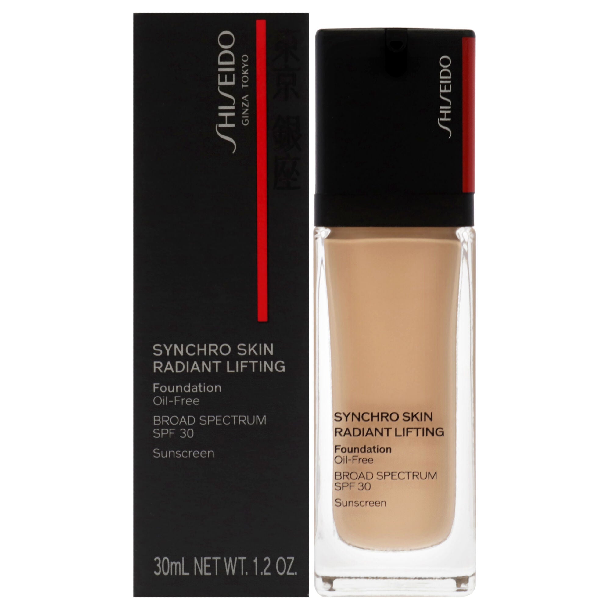 Synchro Skin Radiant Lifting Foundation SPF 30 - 240 Quartz by Shiseido for Women - 1.2 oz Foundation, See Description, hi-res image number 0