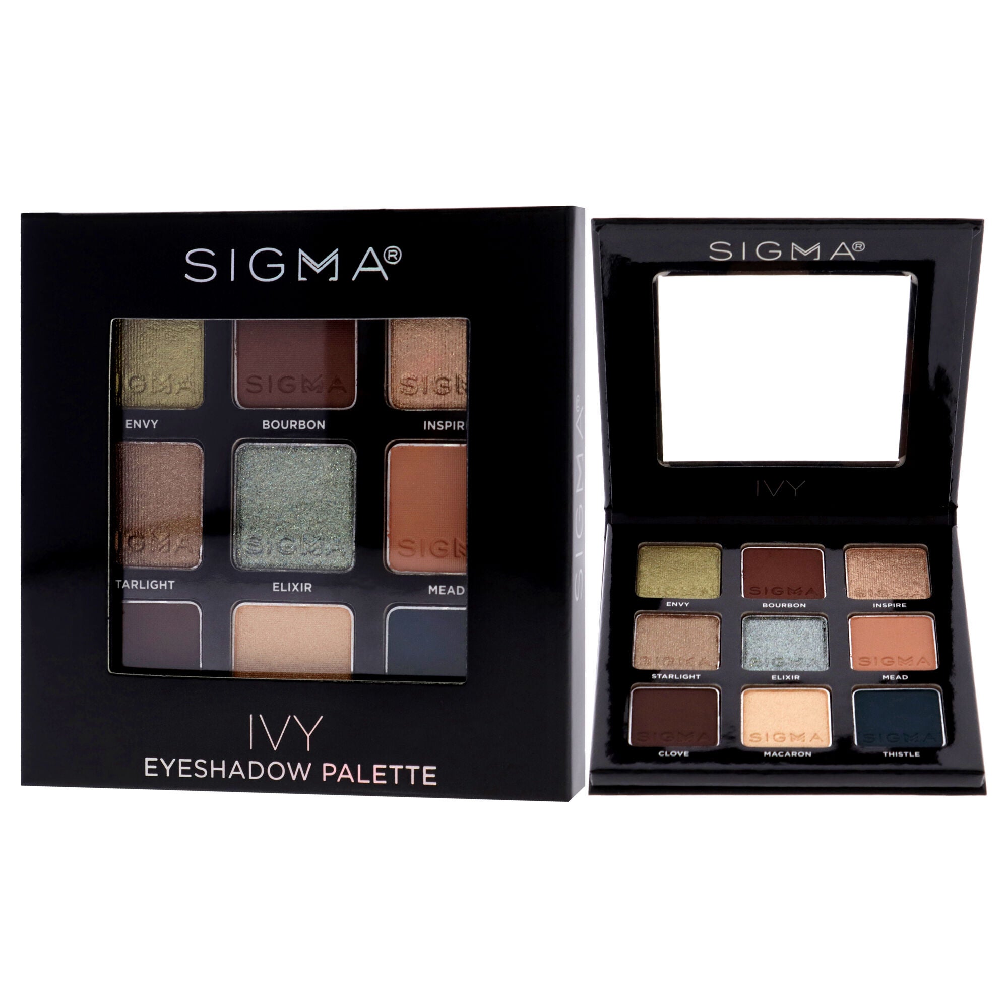 Eyeshadow Palette - Ivy by SIGMA for Women - 0.032 oz Eye Shadow, , alternate image number 4