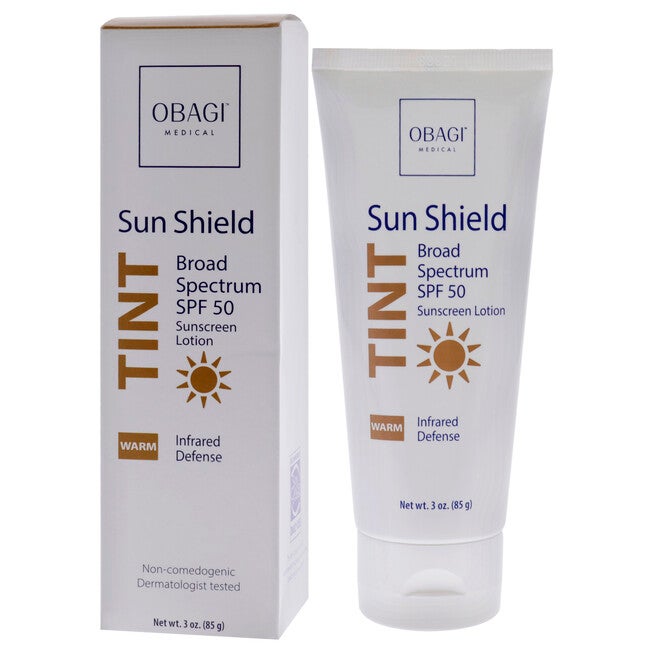 Sun Shield Tint SPF 50 - Warm by Obagi for Unisex - 3 oz Sunscreen, , alternate image number null