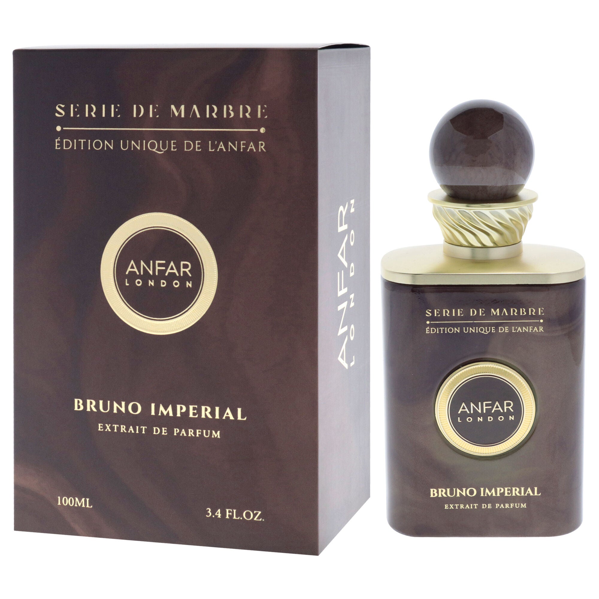 Serie De Marbre - Bruno Imperial by Anfar for Men - 3.4 oz Extrait De Parfum Spray, See Description, alternate image number 3