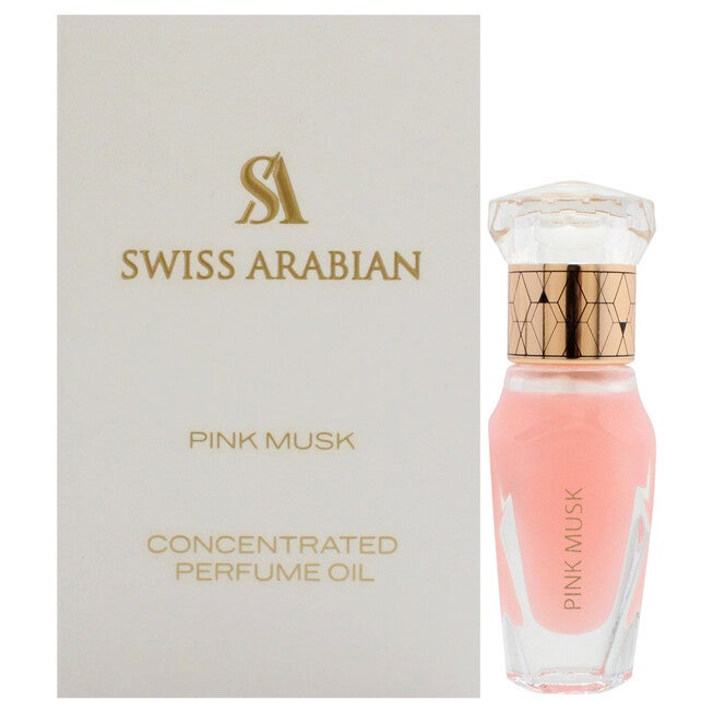 Pink Musk by Swiss Arabian for Unisex - 0.4 oz Parfum Oil, NA, hi-res image number null
