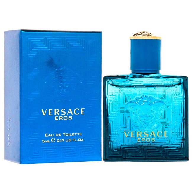 Versace Eros by Versace for Men - 0.17 oz EDT Splash (Mini), See Description, alternate image number null