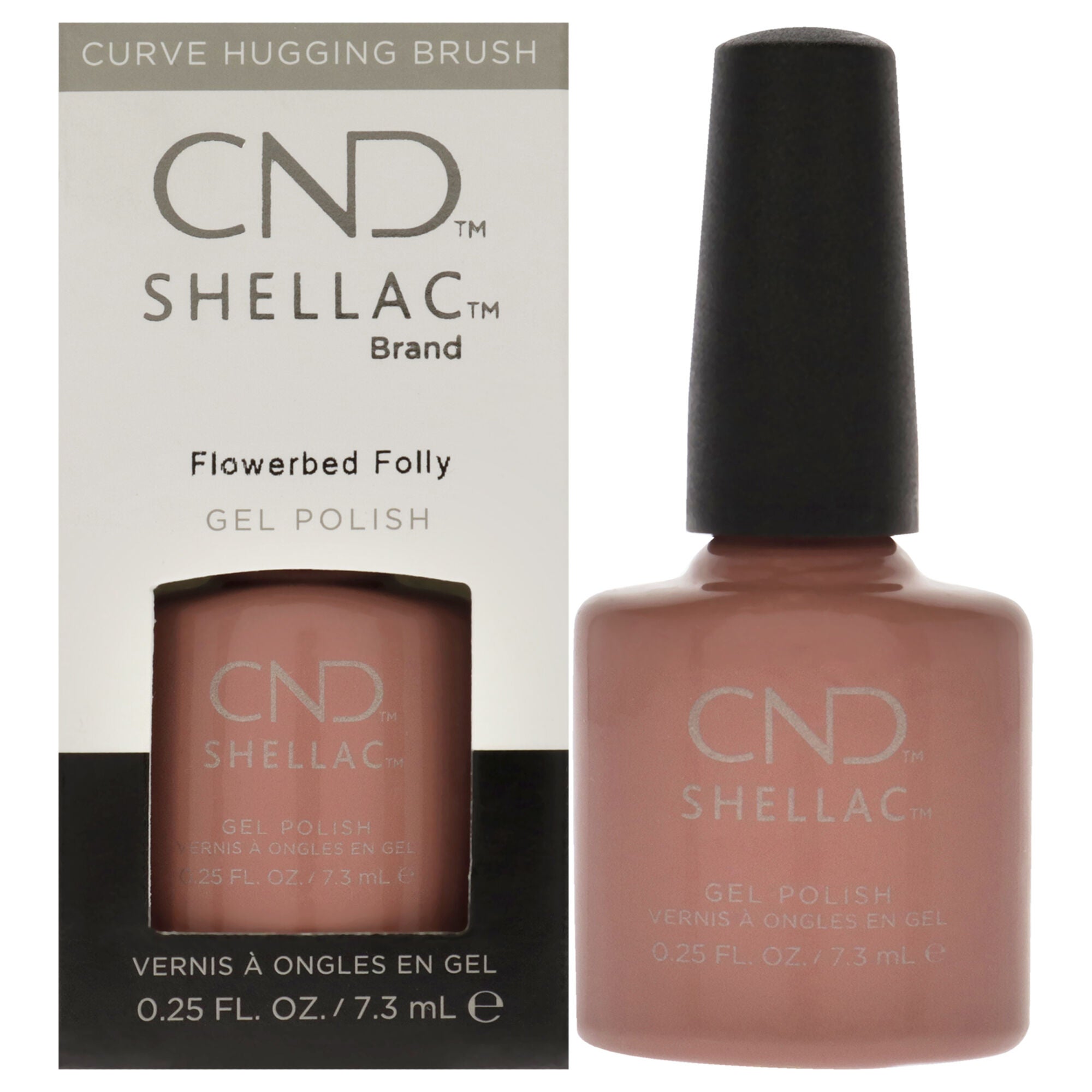 Shellac Nail Color - Flowerbed Folly by CND for Women - 0.25 oz Nail Polish, See Description, hi-res image number 0