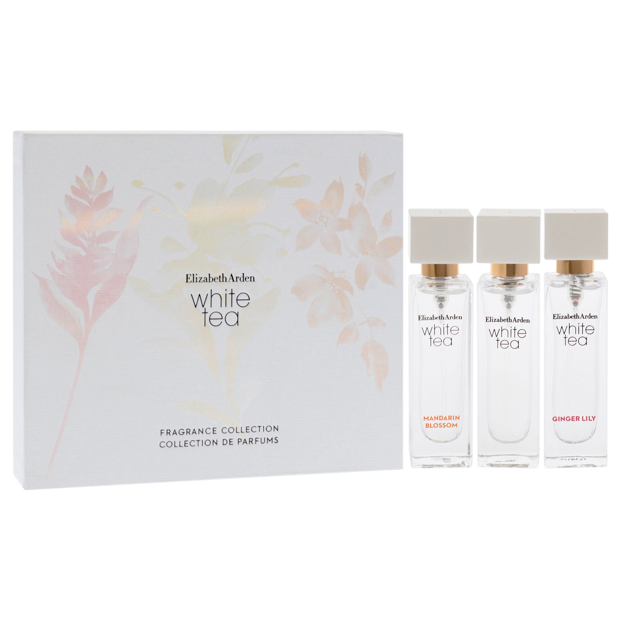White Tea by Elizabeth Arden for Women - 3 Pc Mini Gift Set 10ml Ginger Lily EDT Spray, 10ml White Tea EDT Spray, 10ml Mandarin Blossom EDT Spray, See Description, alternate image number 2