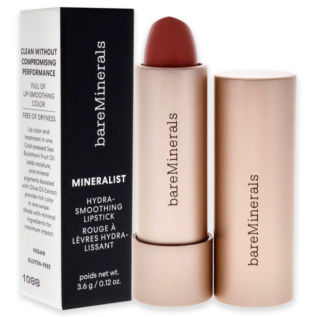 Mineralist Hydra-Smoothing Lipstick - Grace by bareMinerals for Women - 0.12 oz Lipstick, NA, alternate image number null