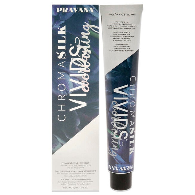 ChromaSilk Vivids Everlasting Permanent - Bewitching Blue by Pravana for Unisex - 3 oz Hair Color, NA, hi-res image number null