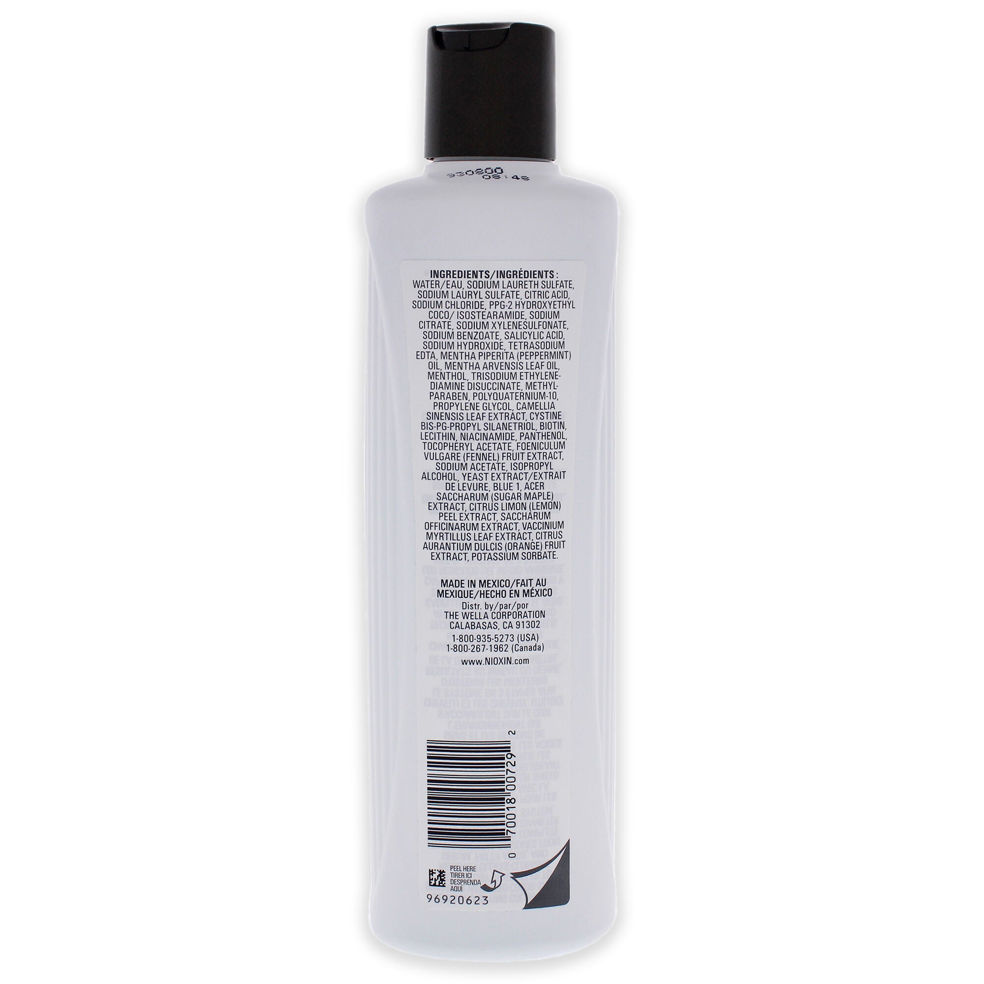 System 3 Cleanser Shampoo by Nioxin for Unisex - 10.1 oz Shampoo, See Description, alternate image number 2